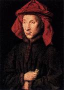 Jan Van Eyck Portrait of Giovanni Arnolfini oil painting